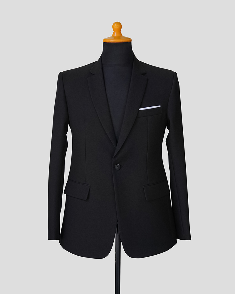 Basic Suit List White - Black